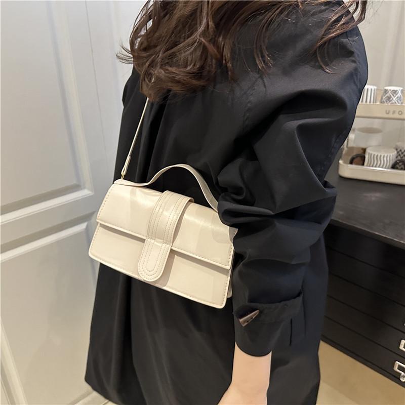 New Retro Korean Niche Handbag Commuter Versatile Shoulder Bag Small Square Bag Fashion Trendy Bag Messenger Bag Women