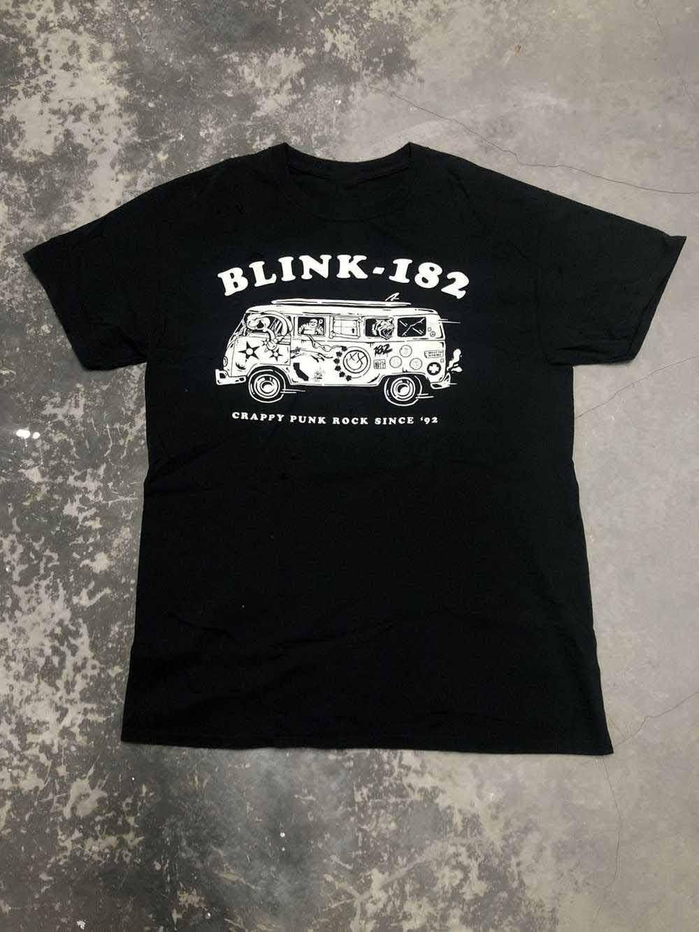 Blink 182 Crappy Puunk Roock Band Shirt Classic Black Unisex S-5XL 1R212 XXXL