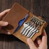 Ferghana Leather Key Wallet With Card Holder For Men And Women Daily Use