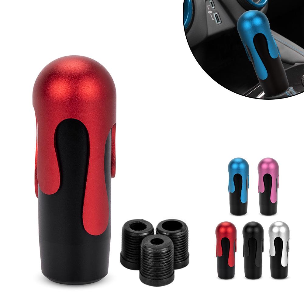 Aluminum Alloy Ice Cream Style Gear Shift Knob with Adapter