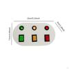 Light Switch Sensory Board Busy Accessories Color Recognition Three Lights Indoor Play