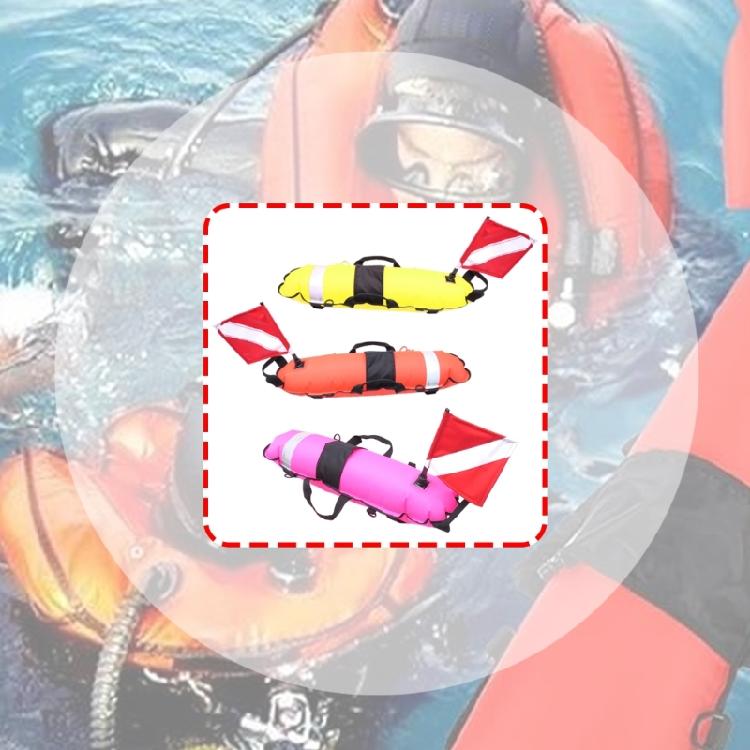 Scubas Diving Surfaces Marker Signal Float Replacement Buoys Signal Float With Flag And Rope Spearfishing Float Enduring