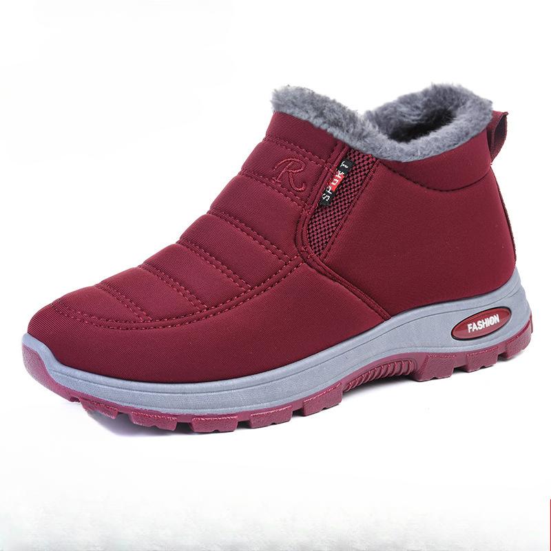 

Новые хлопковые туфли плюс бархатные теплые короткие ботинки повседневные хлопковые ботинки трансграничные зимние ботинки для женщин 46