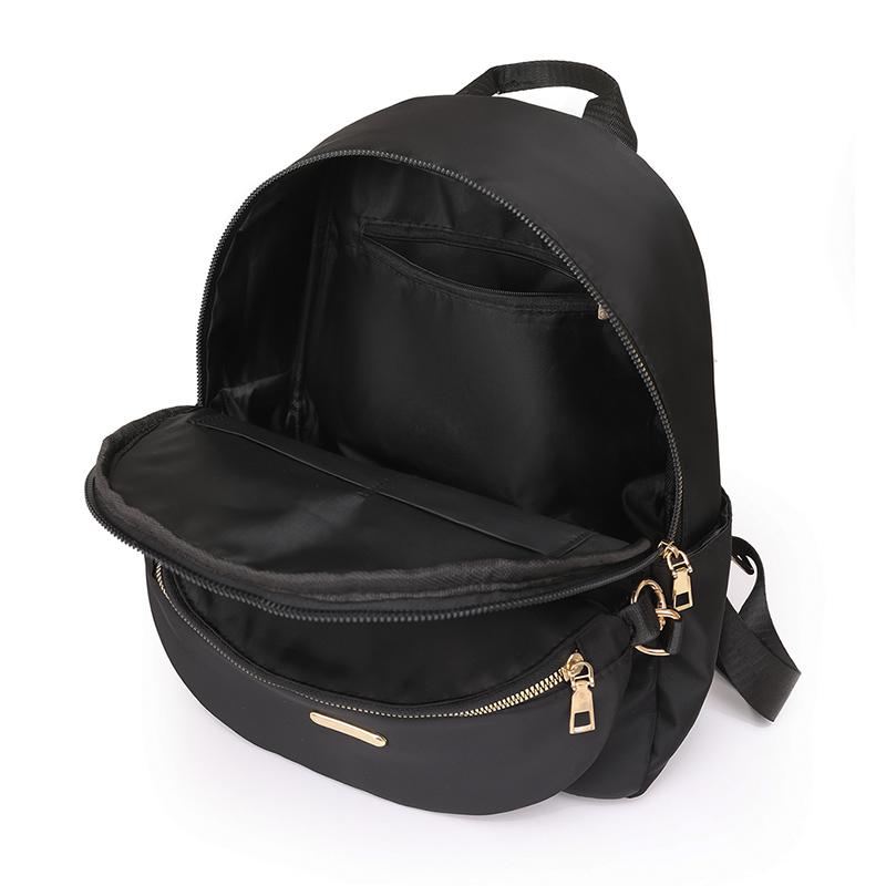 Ромбовидный рюкзак Женская сумка через плечо с буквенным принтом Дорожный рюкзак синий — фото 19