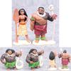 Captivating Moana 6 Pcs Action Figures Dolls Ideal For Playtime And Decoration