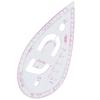 Sleeve Curve Ruler Plastic Tailoring Sewing Button Positioning Proofing Clothing Design Tool