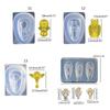 Angel Cupid Magic Wand Silicone Mold Nail Art Carving Mold Suitable for Diy Nail Art Decoration Supplies Nail Tool
