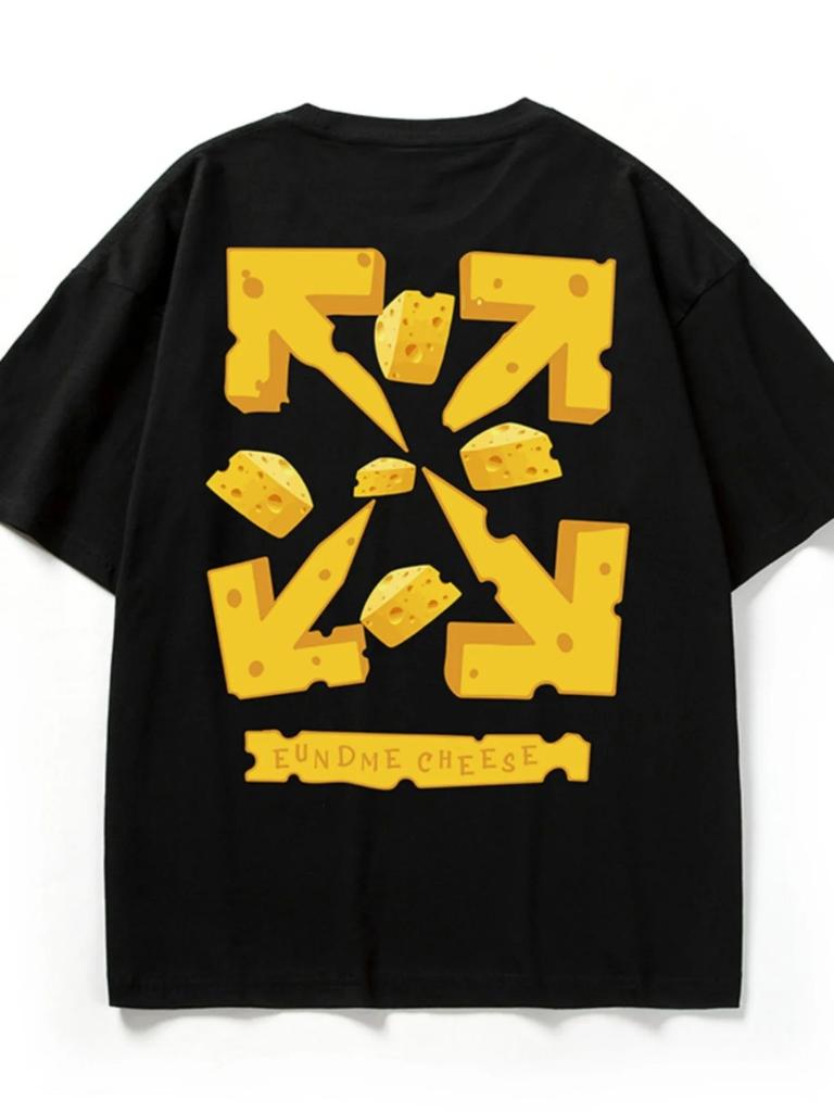 Sommermode Schweres Retro-T-Shirt für Herren mit englischen Buchstaben, 100 % Baumwolle, bedruckt, Rundhalsausschnitt, hochwertiges Casual Fitness Street