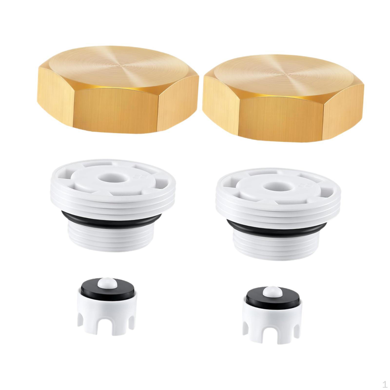

Backflow Preventer Repair Kit, Metal Parts, Easy Installation, Protection for Outdoor 2 pieces