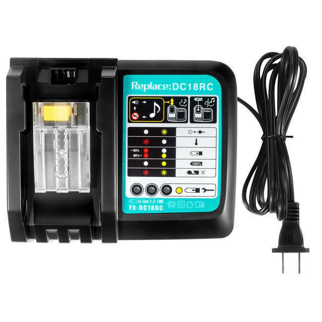 Перезаряжаемая батарея bl1860 18 В 16000 мАч литий-ионная для Makita 18 В батарея bl1840 bl1850 bl1830 bl1860b lxt 400 + зарядное устройство красный