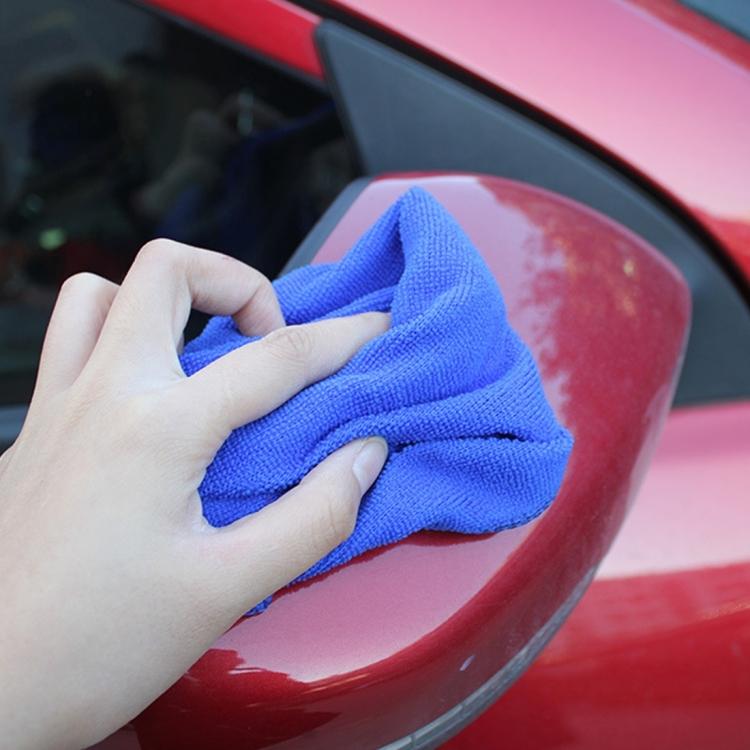 10 PCS 30cm × 30cm Microfiber Quick Dry Towels Cleaning Cloth Car Detailing Care Towels Car Care Towels