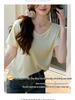 Ladies' Large V-Neck Short-Sleeve T-Shirt - Spring/Summer, Loose Fit, Solid Color, Versatile & Slimming.