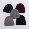 Autumn and Winter Hat Men's Plus Velvet Thickened Cold Proof Knitted Hat Warm Wool Hat Windproof Cold Hat