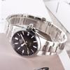 Casio EDIFICE 100 meters waterproof fashion trend quartz movement stainless steel strap Japanese and Korean watch men's watch black EFB-107D-1AVUPR