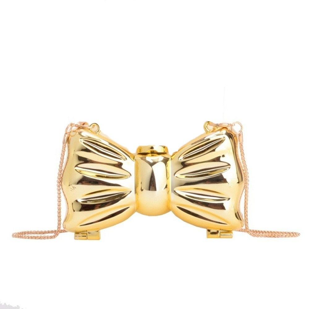 Flower Shaped Luxury Evening Bags Sparkling Mini Lipstick Bag Exquisite Banquet Chain Bag  Girls