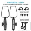 Rearview Mirrors Universal 8MM 10MM Side Mirror For KTM ADV BMW Honda CB650R Suzuki GSR400 Kawasaki Versys KLR650 Benelli TRK502