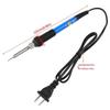 Justerbar Temperatur Loddebolt 60W Reparasjonsverktøy - Rund/Flat Støpsel, 220V