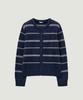 Lmood Theo Striped Mohair Wool Cardigan (3 Colors)