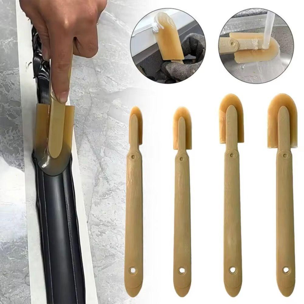 Convenient Extended Scraper Caulking Sealant Filling Tool Frames Seal Edge Trimming Tool  Window