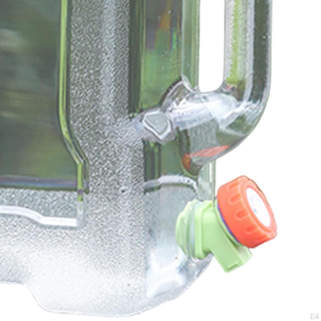 Water Container Bottle Carrier Clear Large Tank Storage Bucket Camping Jug
