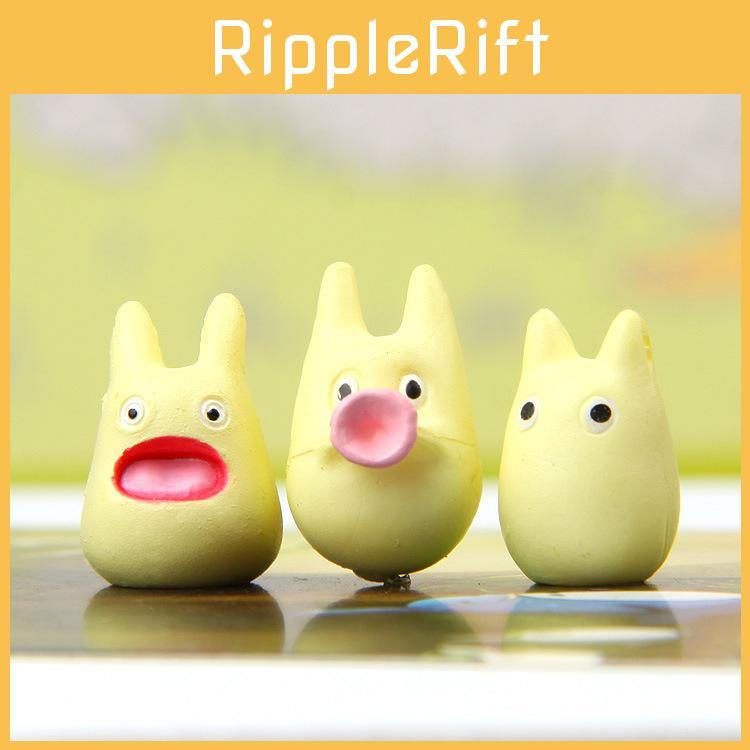 Totoro Pvc Cartoon Cat Figurine For Garden Micro Landscape And Gift Exchange