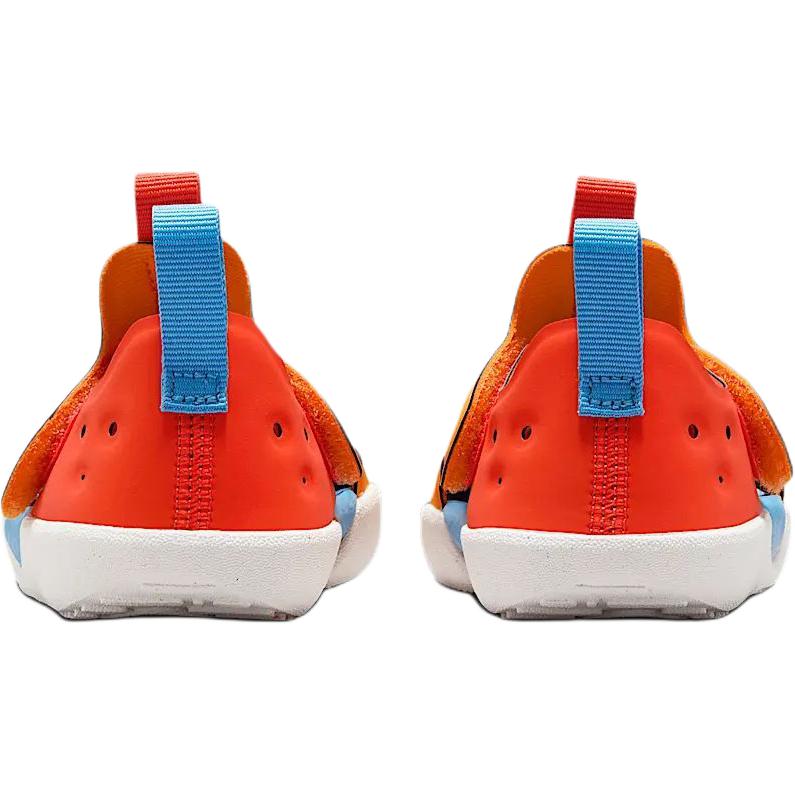 Nike Sunray Protect 4 TD Orange Peel Picante Red Baby Sneakers University-Blue HF6278-800