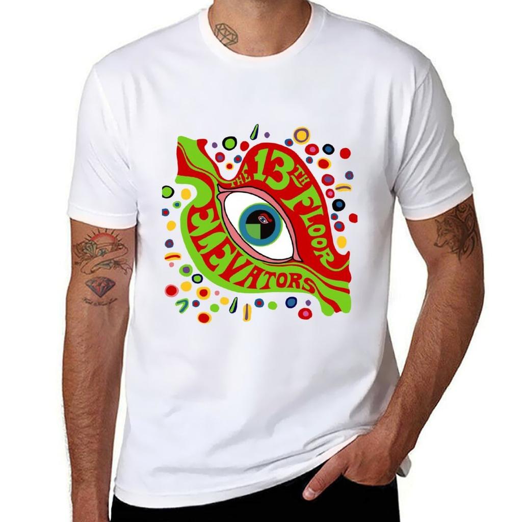 Das 13th Floor Elevators T-Shirt Lässiges Trendiges Kurzarm-T-Shirt