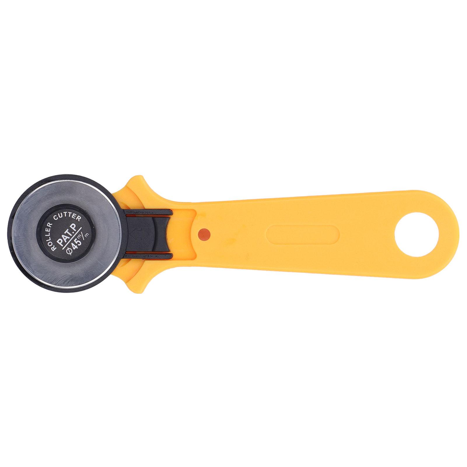 

45 мм инструмент для резки кожи вращающийся резак для ткани петлевой резак колесо для резки ткани