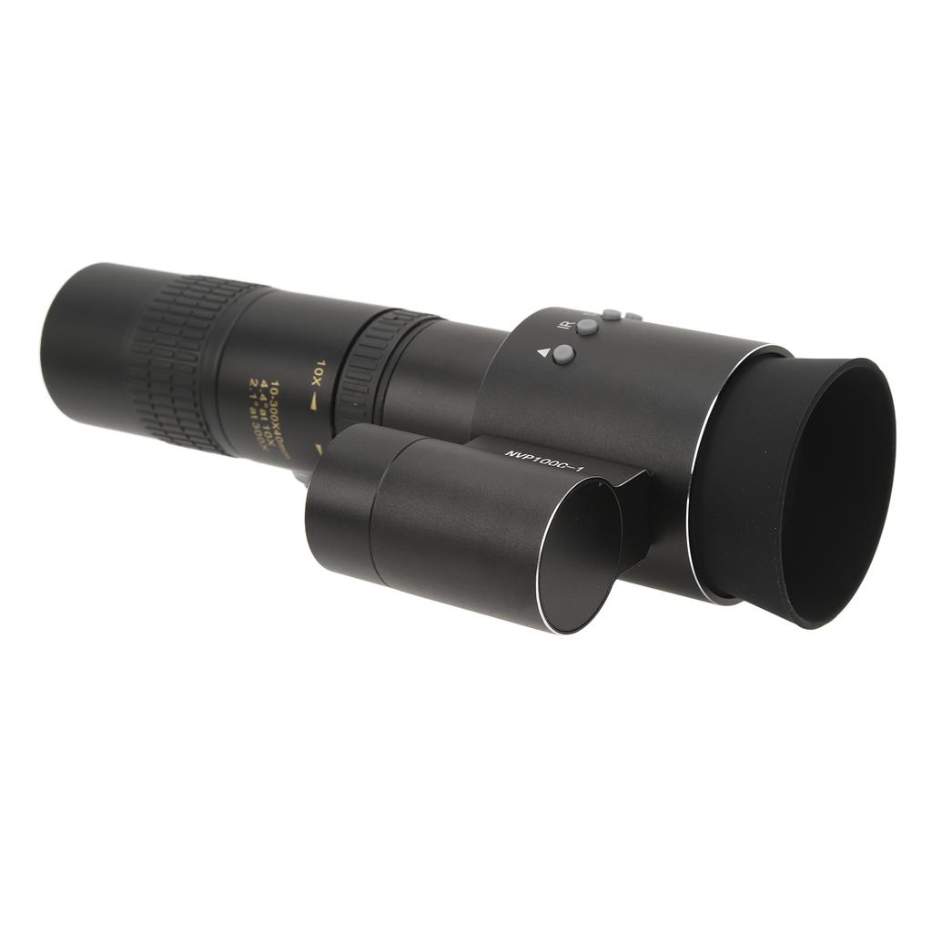 Monocular Night Vision Device Infrared Night Vision Scope Outdoor HD Mobile Cross Telescope 100‑240V NVP100C1 EU Plug