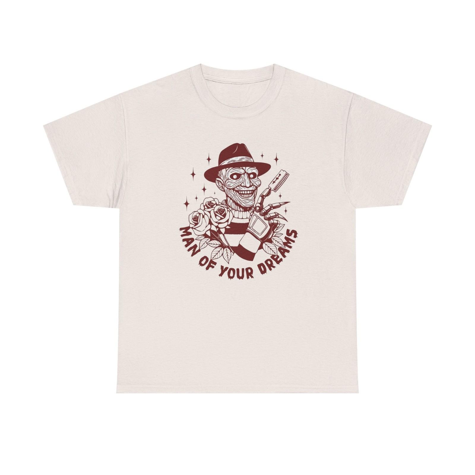 Freddy Krueger Man of Your Dreams T-Shirt | Horror Movie Tee S разноцветный