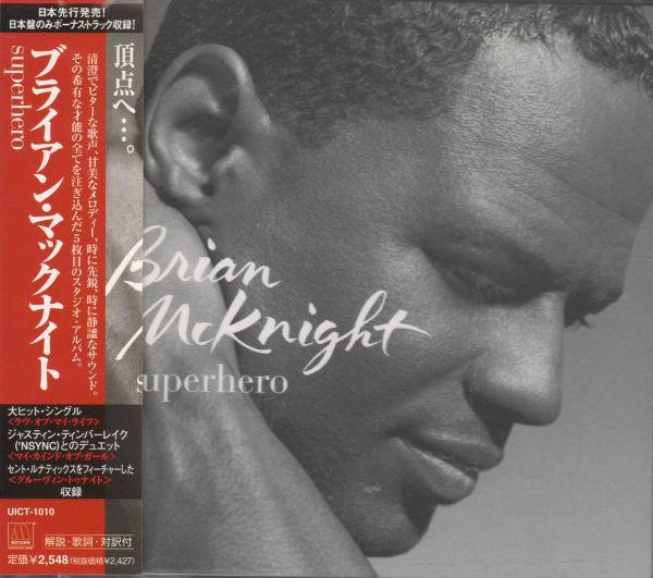 

CD BRIAN MCKNIGHT - SUPERHERO UICT1010 Motown 2001 Japan ObiSoul/Funk Used