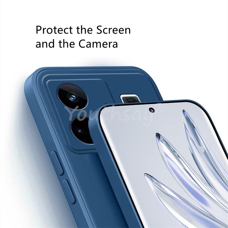 For Realme GT5 Case Realme GT5 GT3 Realme GT Neo 5 3 3T Cover Coque Funda Soft Original Liquid Silicone Back Bumper Realme GT5