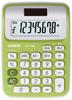 Casio Colorful Calculator MiniJust Citrus Green 8-Digit MW-C8B-GN-N