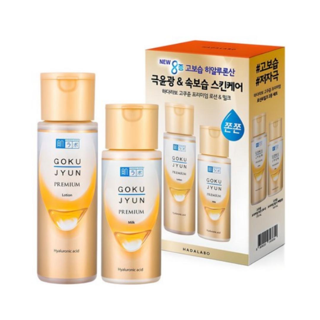 

Hada Labo NEW Gokujyun Premium Lotion 170ml + Milk 140ml Set