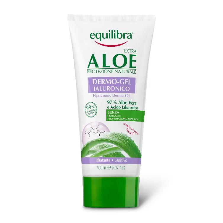 Equilibra Dermo-Gel Extra Aloe avec Acide Hyaluronique, 150 ml
