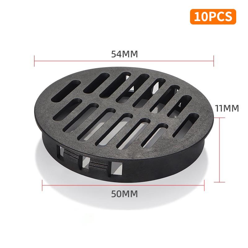 10 PCS Rectangular Breathable Mesh Plastic 35/50mm Ventilation Grille Cabinet Wardrobe Air Vent Wardrobes