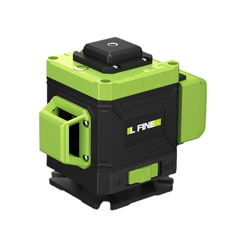 LFINE4D 16-Line 3D12-Line Green Light Laser Level Projector
