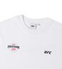UFC SPORT Ufc Freedom 250 Relaxed Fit Short Sleeve T-Shirt Off-White U2Ssx2129Ow