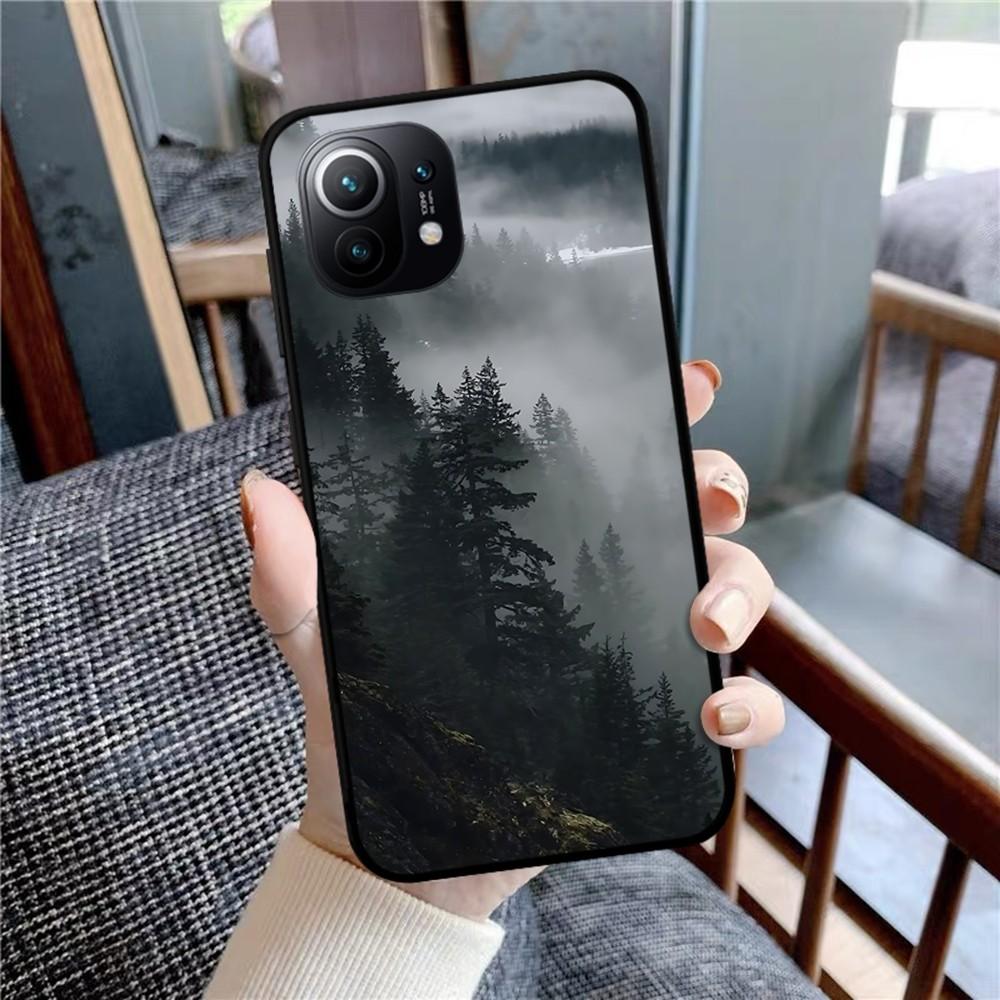Waldlandschaft Handyhülle Für Xiaomi Mi 5X 8 9 10 11 12 Lite Pro 10T PocoX3pro PocoM3 Note 10 Pro Lite