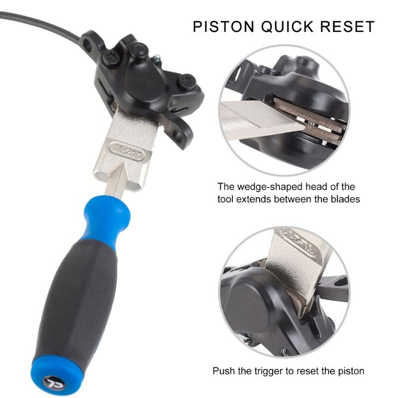 Professional Mountain Bicycles Brake Piston Separators Precisions Tool for Cycling Disc Brake Maintenance and Repair