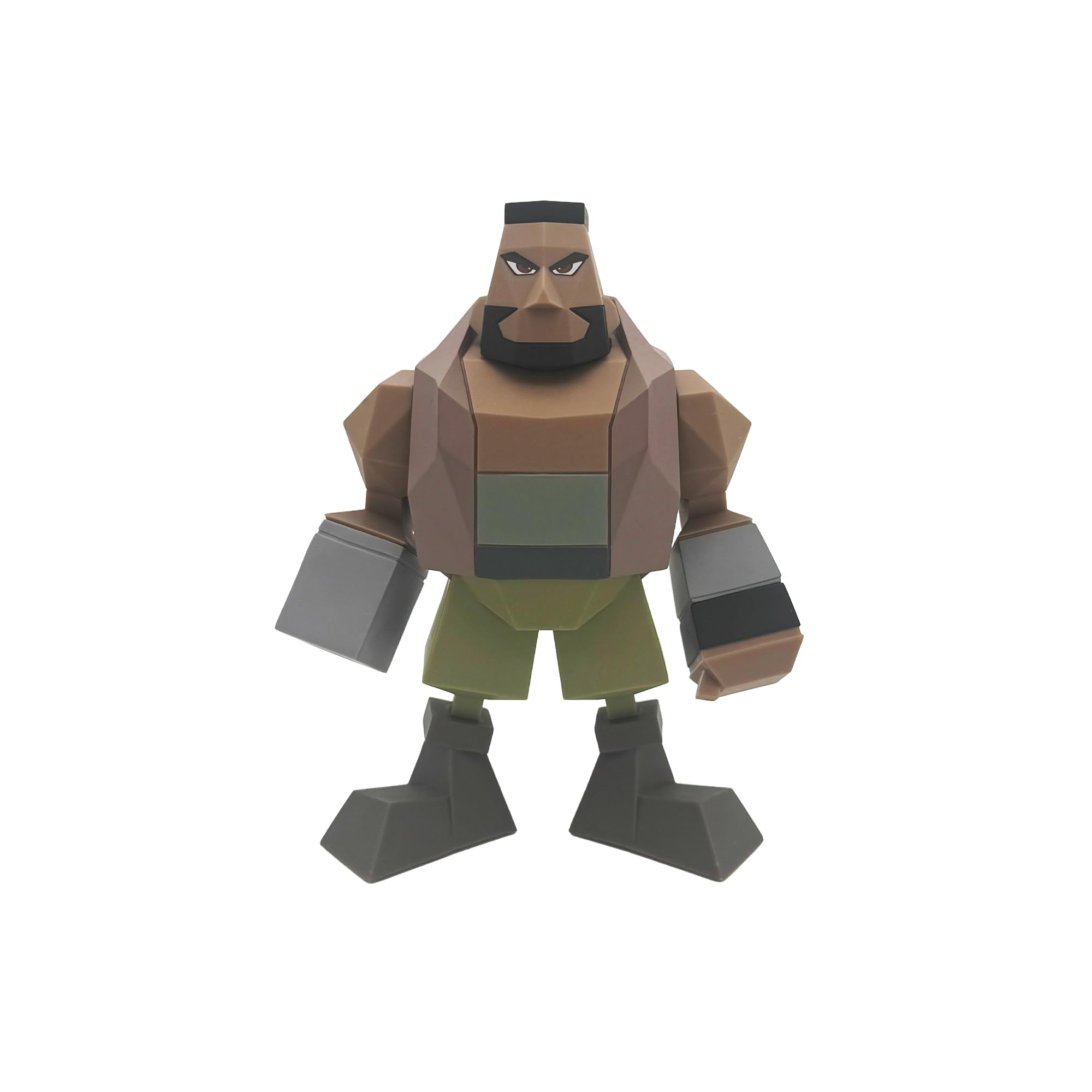 Square Enix FINAL FANTASY VII Polygon Soft Vinyl Figure Barret Wallace