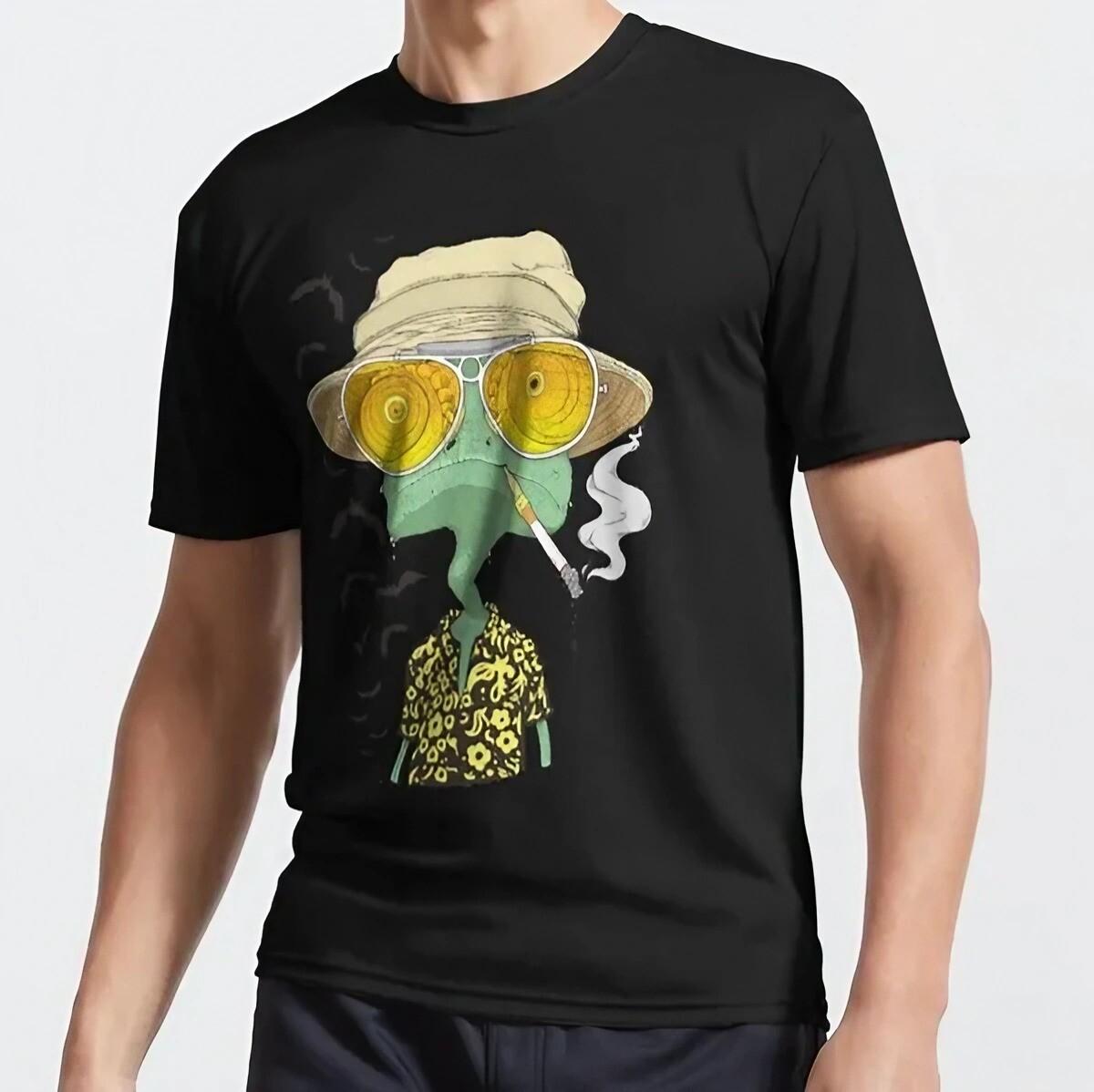 Rango Duke Smoking Man Art Cool Character Tee Classic NWT Gildan S-5XL T-Shirt S разноцветный