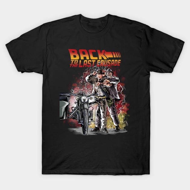 

Men Black Print T-shirt Back To The Last Crusade No-Cut Transfer Paper Print Cotton Tshirt - Men s Summer Cotton Graphic Tee 5XL різнокольоровий