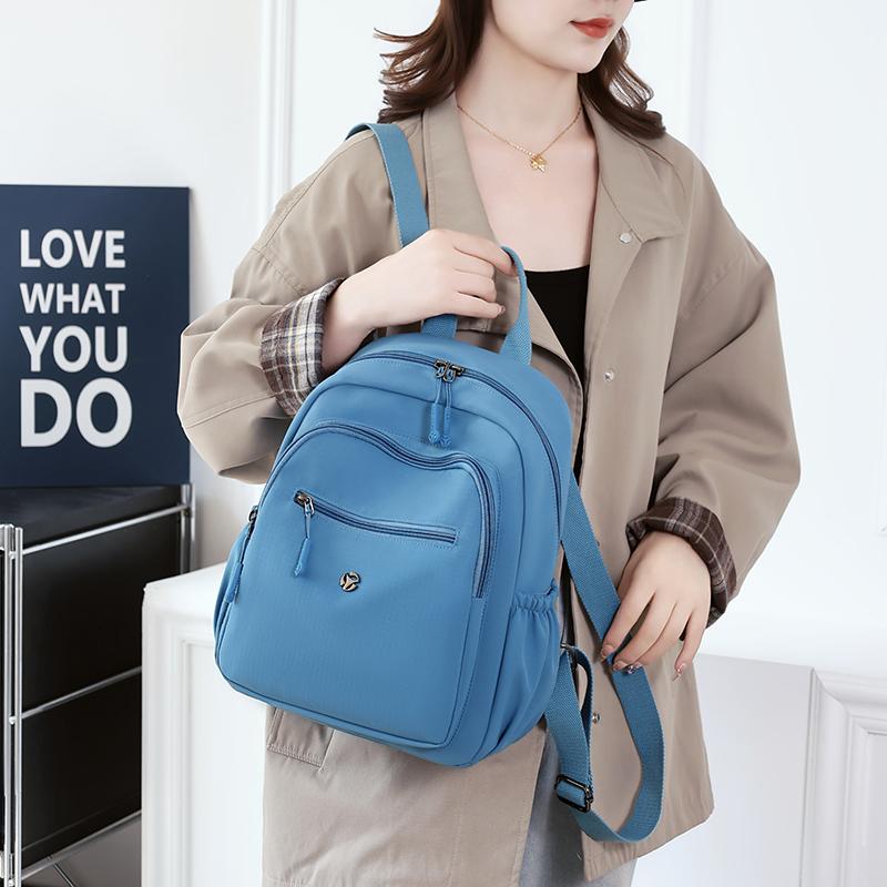 Backpack Large Capacity Multi-compartment Travel Backpack Commuter Nylon Bag