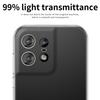 MOFI For Motorola Edge 50 Pro 5G Case Slim Transparent TPU Phone Cover