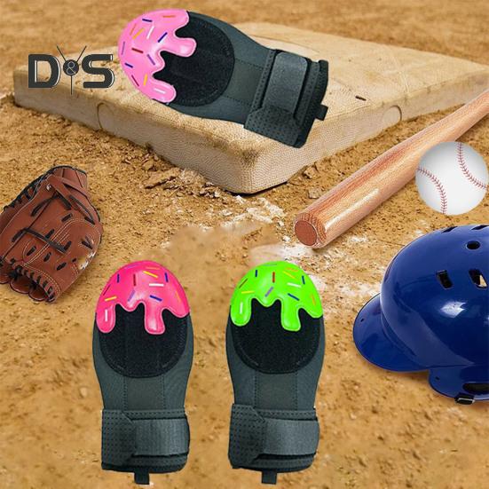 Baseball-Schiebehandschuh für die linke und rechte Hand, verstellbarer Kompressionsgurt für das Handgelenk, vollständiger Daumenschutz, Baseball-Schiebehandschuh, Sportschutz