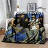 Rock band Tokio Hotel Printed blankets Picnic blanket Flange Warm blanket Home travel blankets bed linings birthday gift