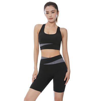 Yodilala Yoga Fashionable Yoga Top and Bottoms Size L High-Performance Wear, Sweat-Wicking, Quick-Drying, Stretchy, Breathable, Set, Combination,