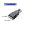 USB To RJ45 Conversion Adapter USB2.0 Female To Ethernet Male Converter for Camera Routers Endurances Connection 100Mbps