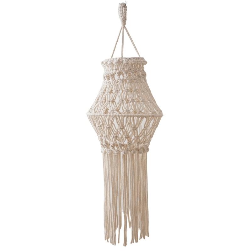 

Artisanal Handmade Woven Lampshade Lamp Shade Light Cover Homestay Decorations for Room Bedroom Tapestries Lampshade 1